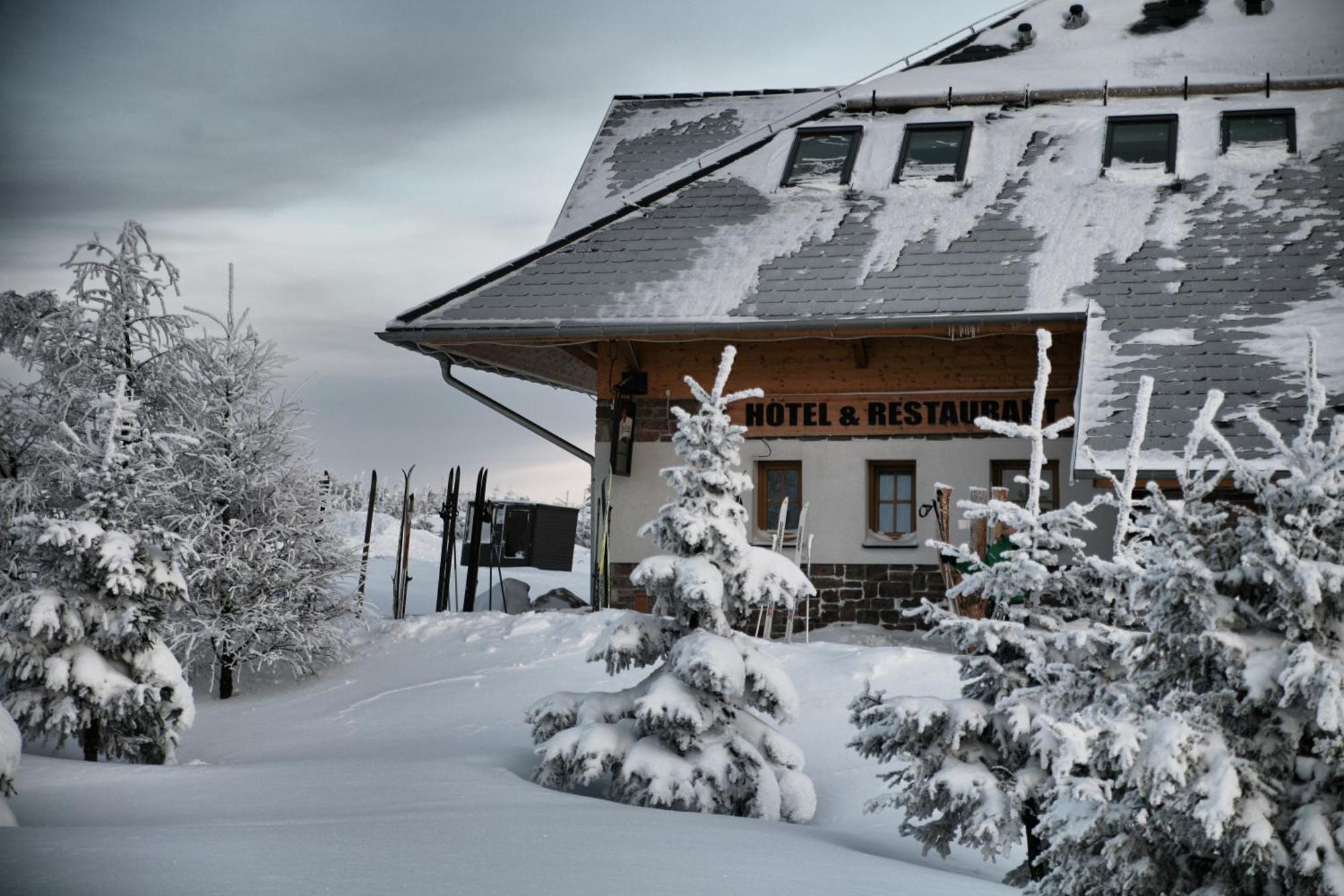 Hotel Krusnohorsky Dvur Cínovec Exterior foto
